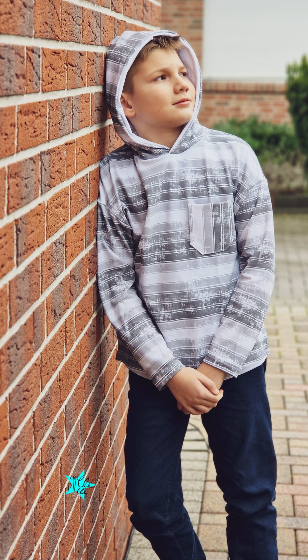 Grau Streifen Kombi Dauervorbestellung